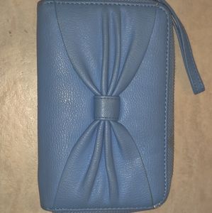 Blue wallet
